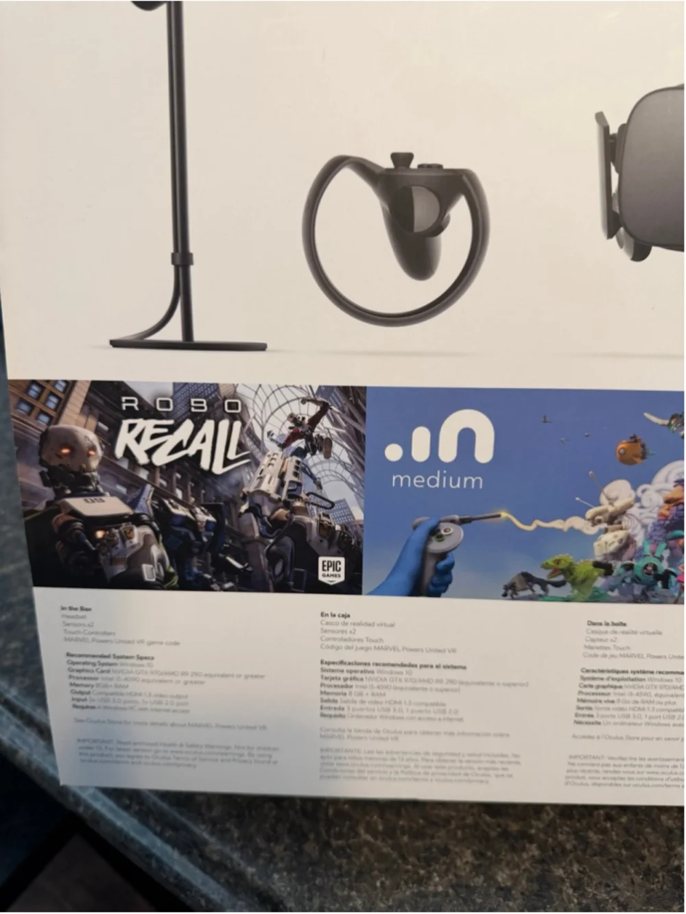 Oculus - Marvel Powers United VR Special Edition Rift + Touch Limited Edition
